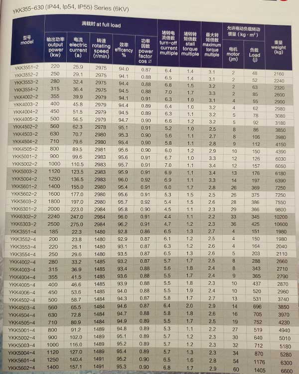 6KV中型高壓三相異步電動機(jī)